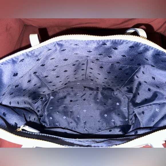 Kate Spade Kitt Nylon Large Tote Avalon Mist Like New - Picture 6 of 16